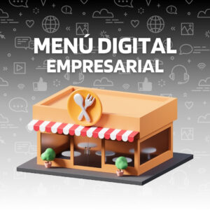 Menú digital empresarial